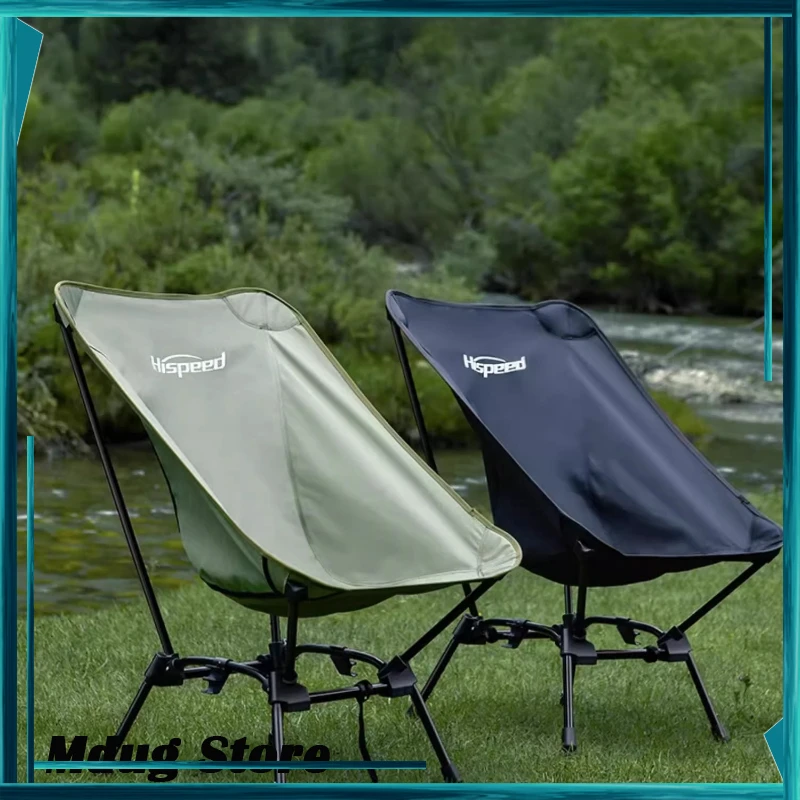 

High Back Comfy Camping Chairs Strong Hiking Folding Fishing Camping Chairs Travel Adult Tumbonas Plegables Beach Accessory