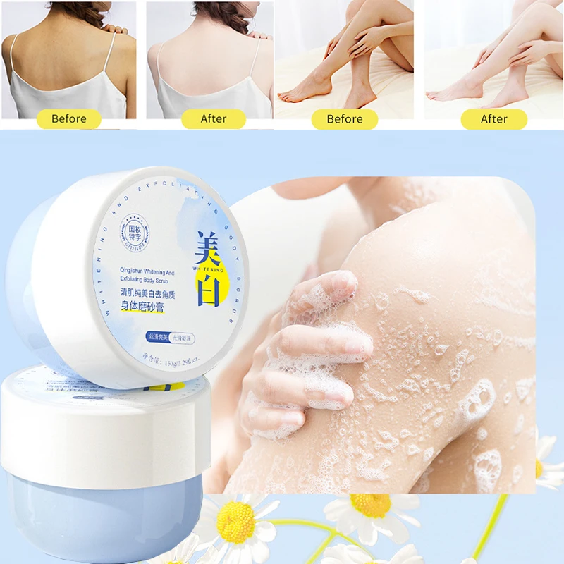 Whitening and exfoliating body scrub shower gel 2-in-1  Moisturizing and hydrating Whitening Deep cleaning Skin care