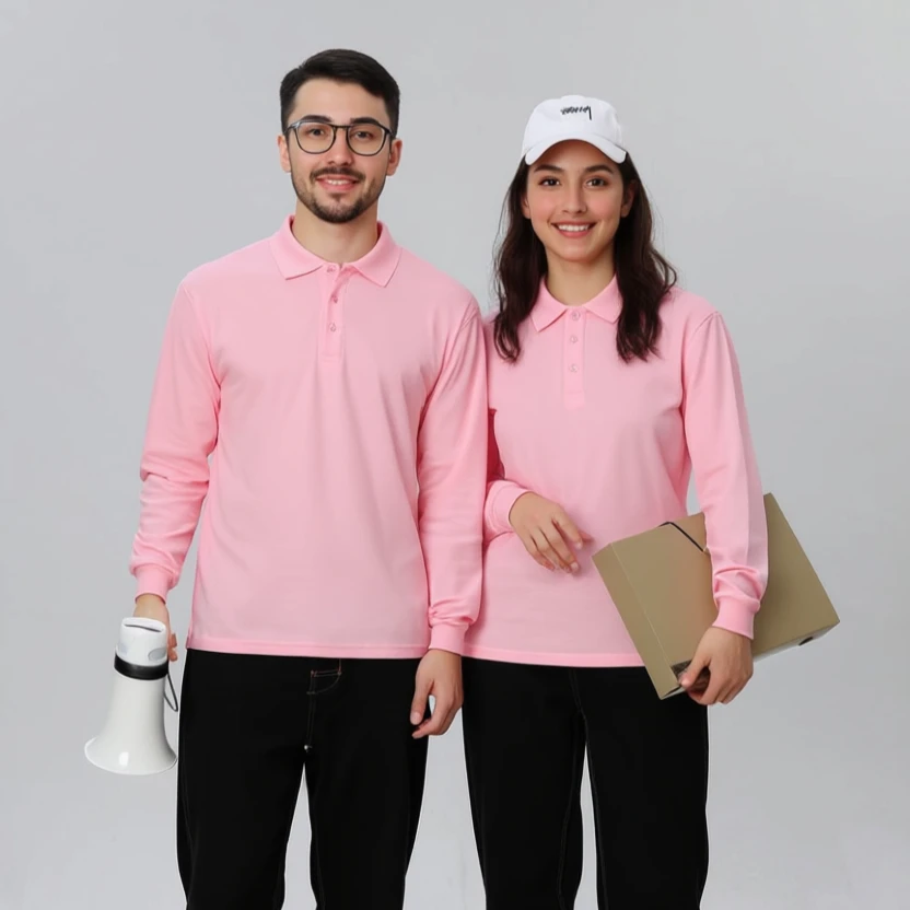 

Новая модная брендовая рубашка поло для мужчин и женщин, футболки с длинным рукавом, высокое качество, деловой дышащий топ, осень-весна, повседневная уличная одежда