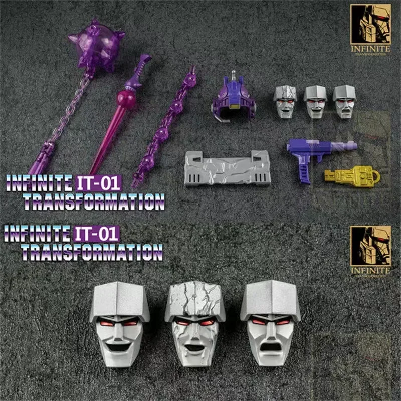 BMB-Figurine Transformation G1 Decepticons MGTron IT01, Empereur de Destruction Pistol KO MP36, Collection Boy, Jouet