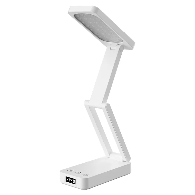 LED Folding Desk Lamp Learning Atmosphere Light Eye Protection Usb Night Light Dormitory Charging Student Bedside Reading Light