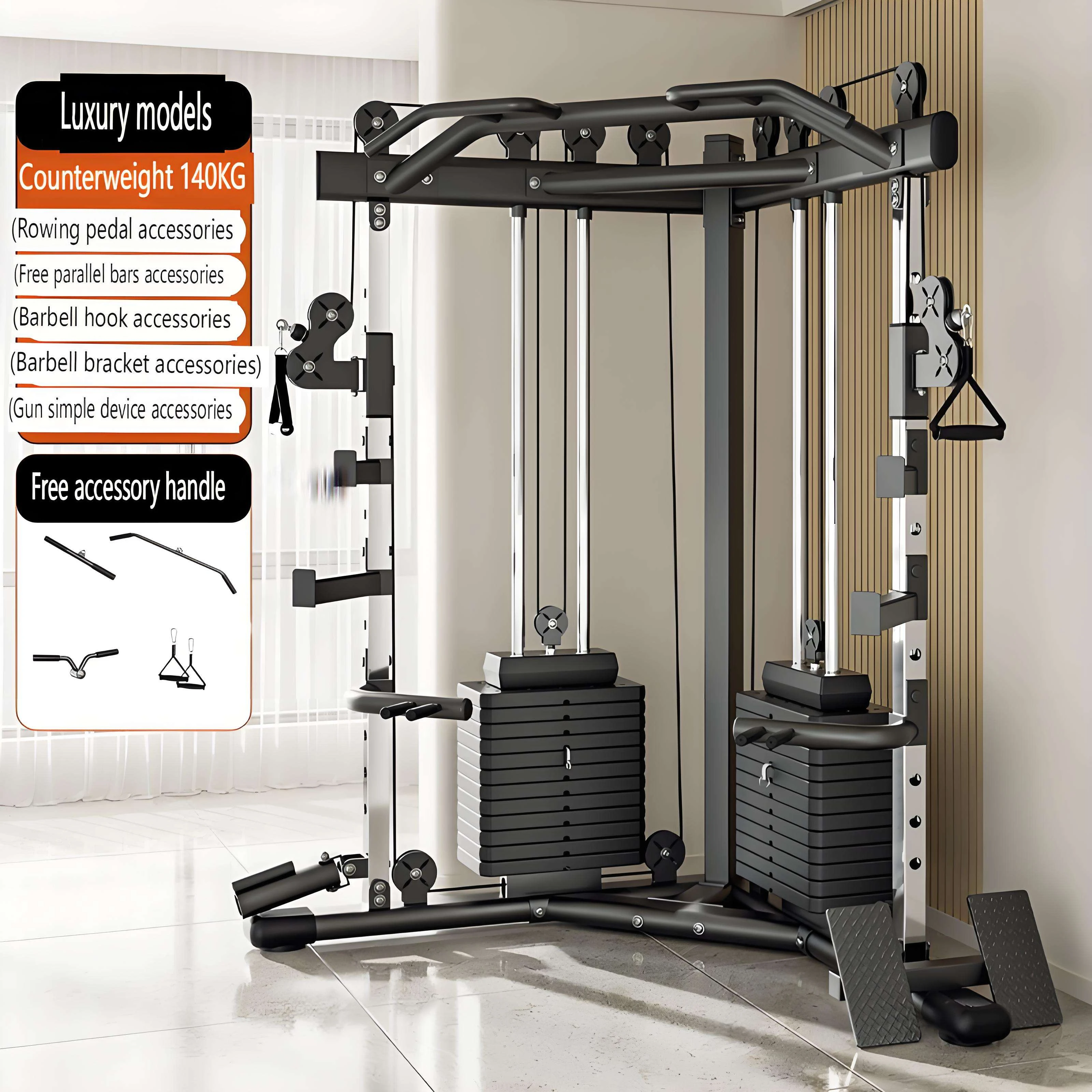 YIHUA Staal Indoor Gym Kabel C - Cable Crossover Machine Home recensie en prijs
