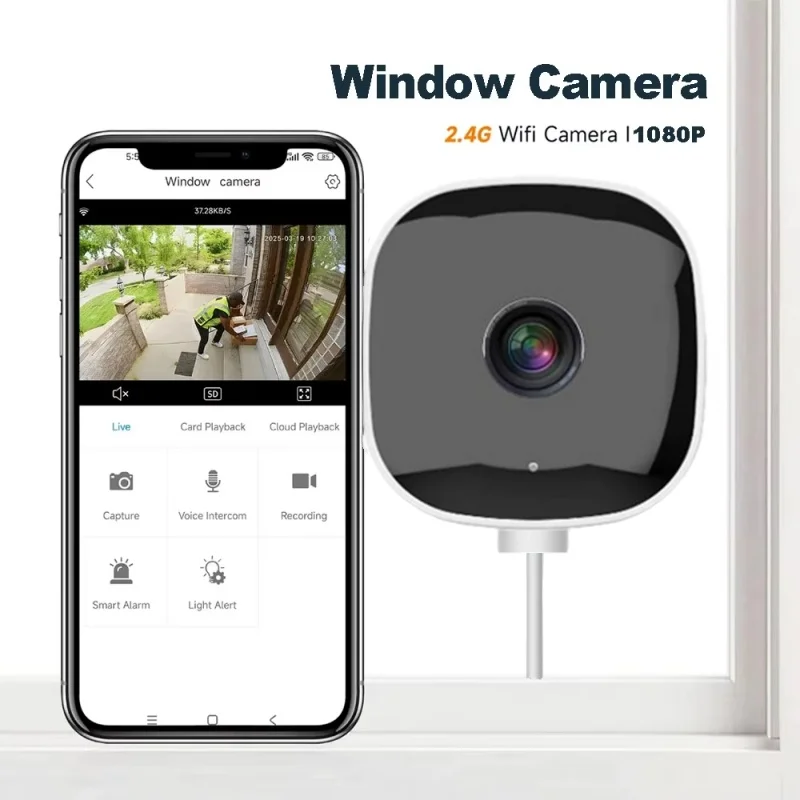 4K WiFi Camera Safety Monitor Mini 1080P HD Camcorders Indoors Night Version Video Intelligent Camera Security Protection NEW