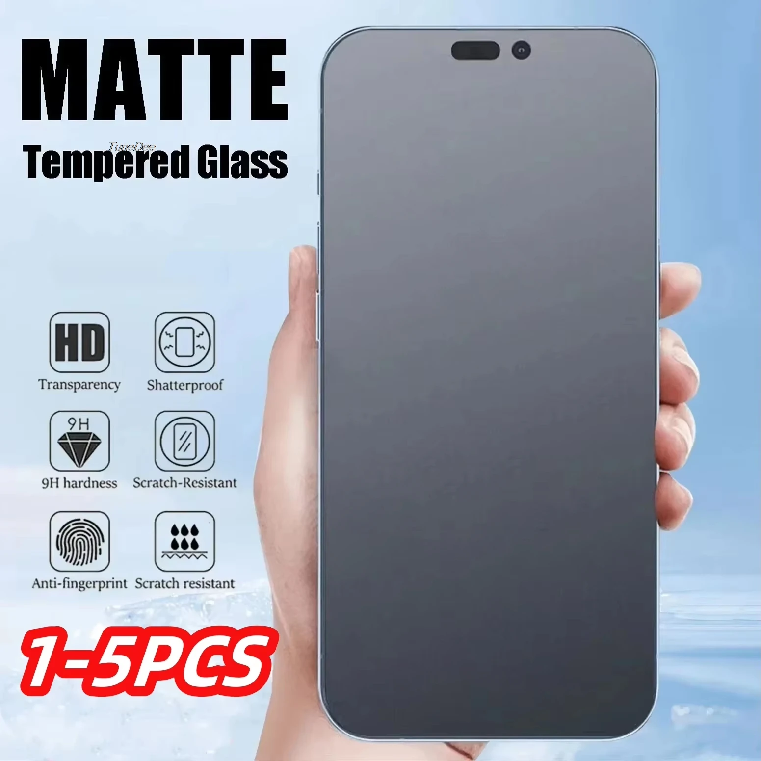 

5pcs Matte Screen Protectors For Samsung Galaxy S24 S25 Ultra S23 FE S21 Plus S20 FE S24+ S23+ S22+ Full Cover Protective Glass