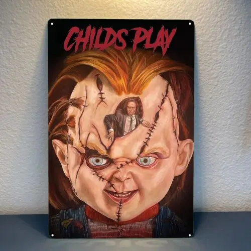 Childs Play Movie Metal Poster Tin Sign 20x30cm