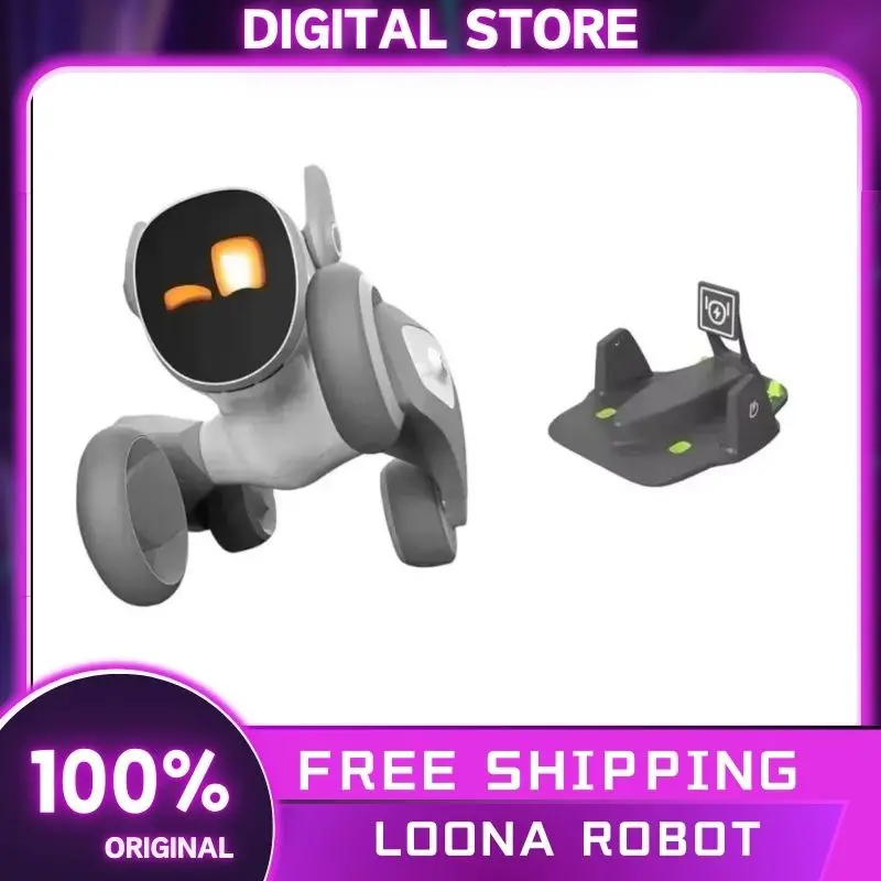 Loona Emotional Robots Dog Cute Intelligent Smart Robot Accompany Voice Machine Compatible Game Monitor Electronic Toy Gifts