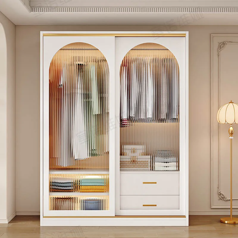 

Mobile Storage Wardrobes White Modern Nordic Wooden Apartment Cabinets Living Room Free Shipping Closets Abiertos Home Furniture