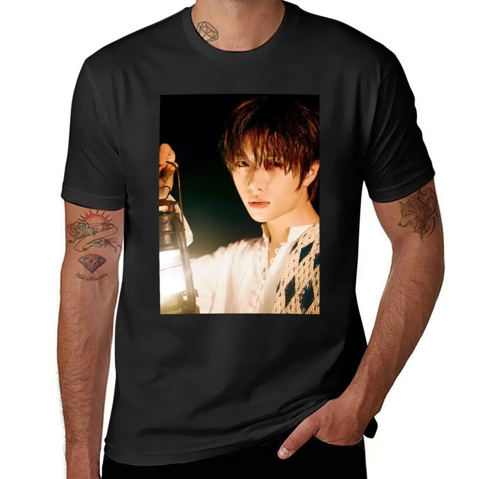 BEOMGYU TXT - TEMPTATION T-Shirt cute clothes customizeds sublime Men's t shirts