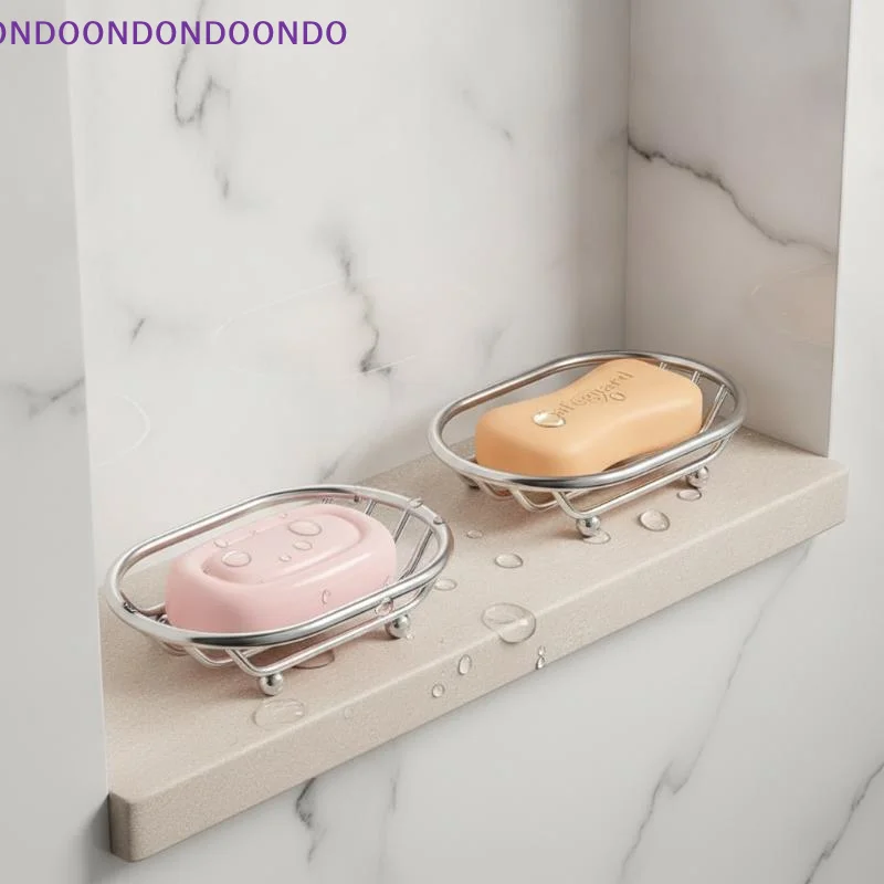 Soap Dish Drainage Rack Rust Resistant Bathroom Shower Soap Holder Bathroom Accessories Minimalist Style Home Decoration