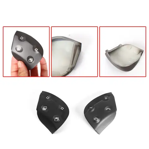 Vehicle Interior Steering Wheel Left Right Multi-Function Turn Down Up Volumn Button Switch For Benz C Class W203 2001-2007 10 best sales w203 interior accessories - №10