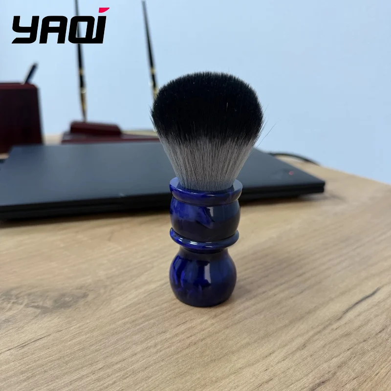 2026 Flash Sale！YAQI 26mm Timber Wolf Color Synthetic Hair Shaving Brush for men