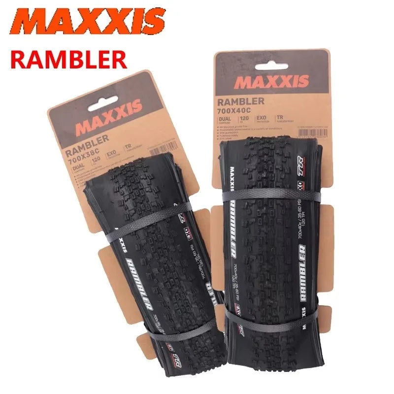 MAXXIS RAMBLER Gravel Tire Anti puncture fetus Tubeless Tire Off Road Bicycle Tires 650×47B/700x38C/40C/45C/50C