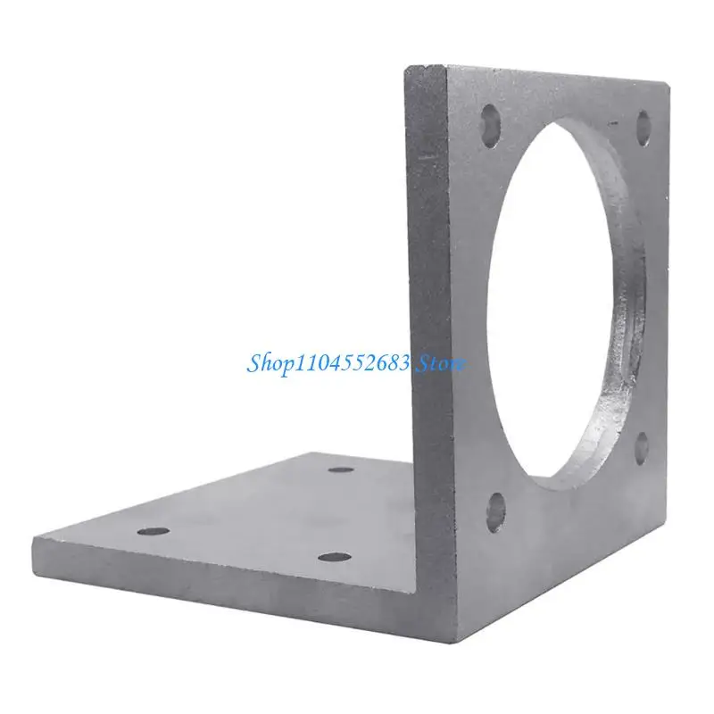 

Y6GD Industrial 86 Stepper Motor Bracket Strong Aluminum Designs Motor Base Easy to Carry 86 mm Stepper Motor Support Base
