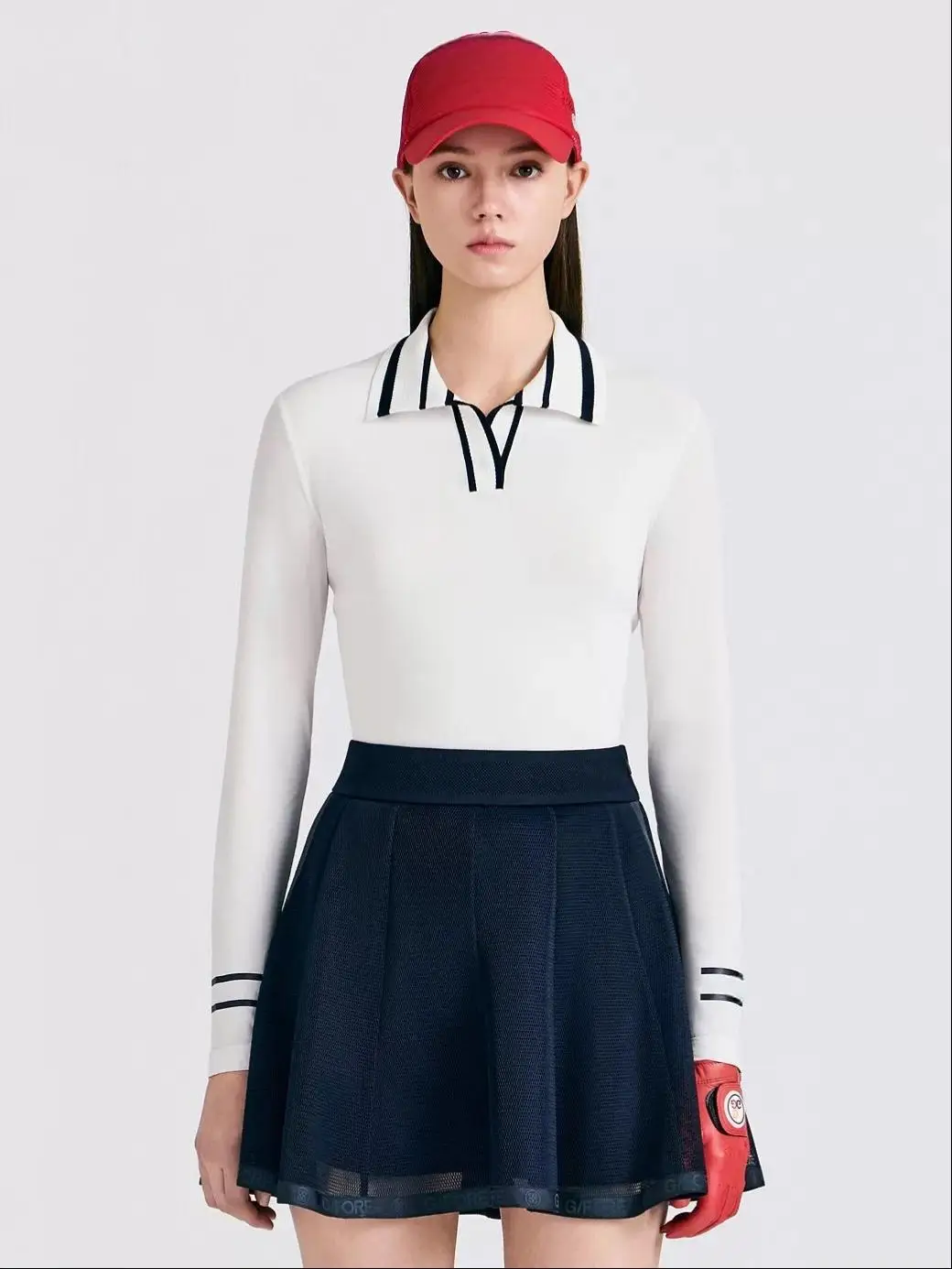 Women's Golf Long Sleeve Athletic Tops 2026 New Arrival Slim Soft Breathable Base Layer Casual Daily Sport Training