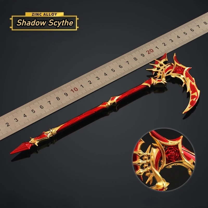 Gunfight Spielperipheriegeräte Schattenbeurteilung Tod Sense Nahkampf Spielzeug Messer Waffen Modell Cosplay Requisiten Desktop Ornament Gamer Geschenke