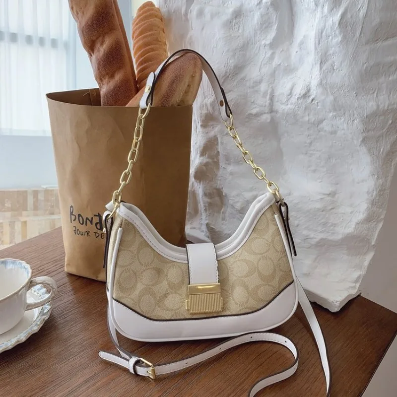 

Женская сумка через плечо, милая подушка, кошелек под мышками, простой дизайн с принтом, кампусный стиль для школьников, модная повседневная переноска