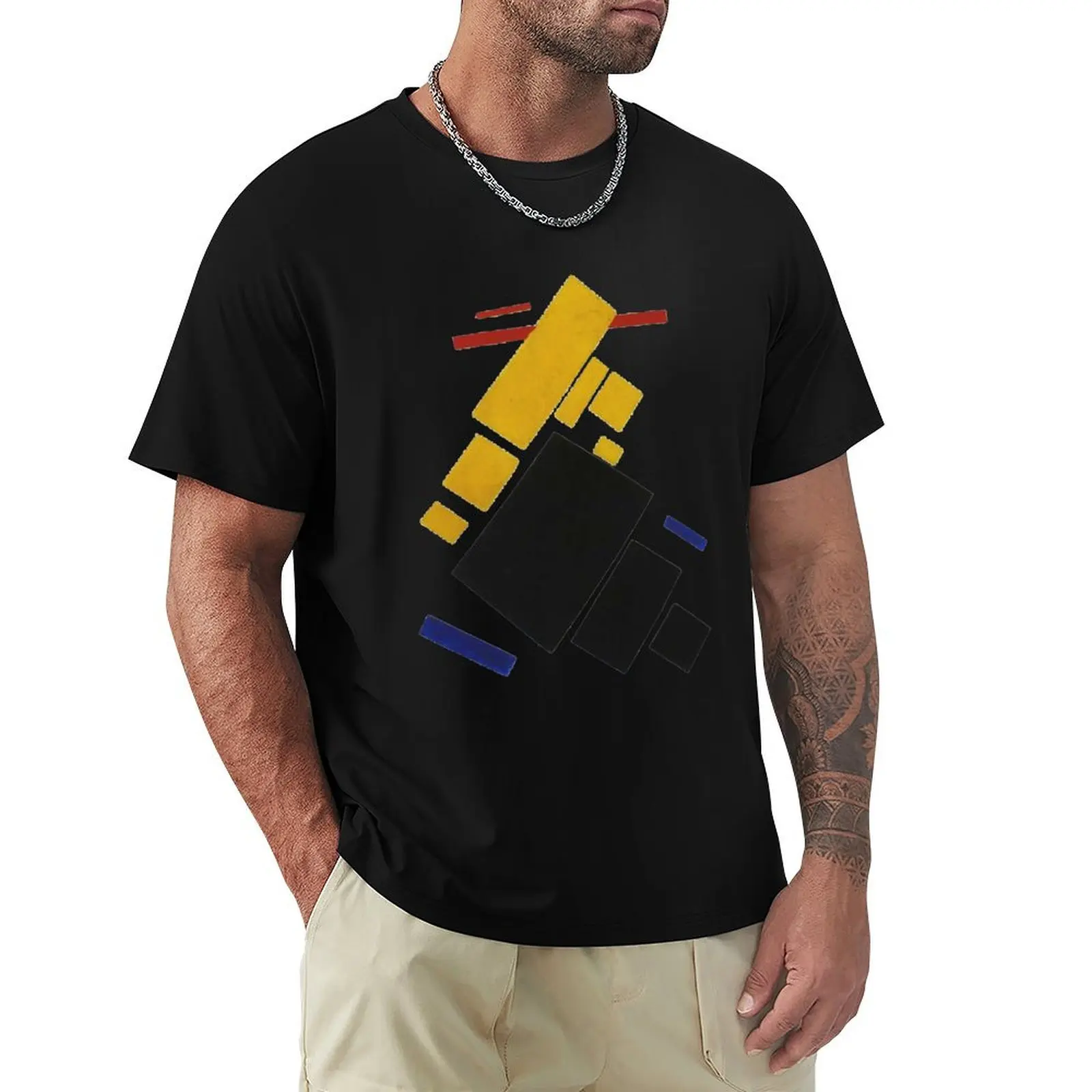 HD - Suprematist composition. Airplane flying, by Kazimir Severinovich Malevich 1915 High Definition T-Shirt