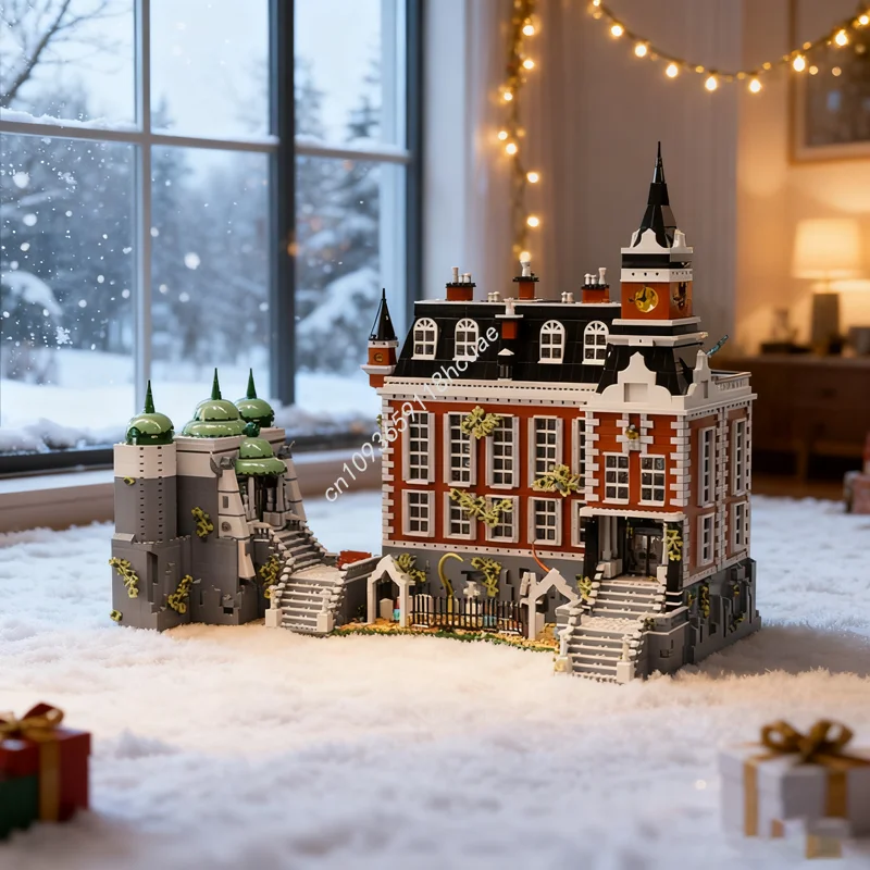 

8748pcs MOC Arkham East Island Super Heroes DCDed Model Building Blocks Assemble Christmas Gift DIY Idea Brick Toy Kids Birthday