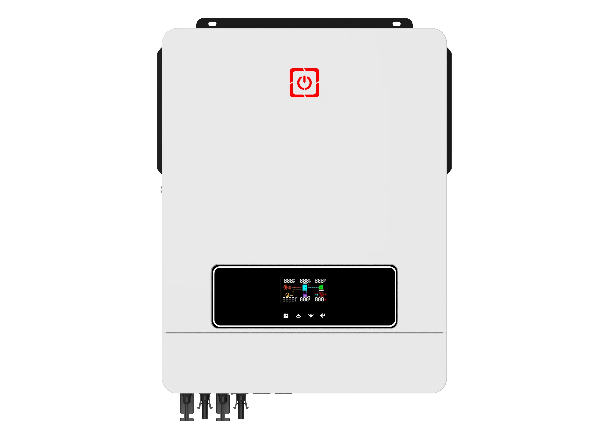 Hybrid Solar Inverter: 4.2KW 24V/6.2KW 48V with 120A MPPT, 10200W 48V with 160A MPPT, Pure sine wave,Work no battery,ON Grid