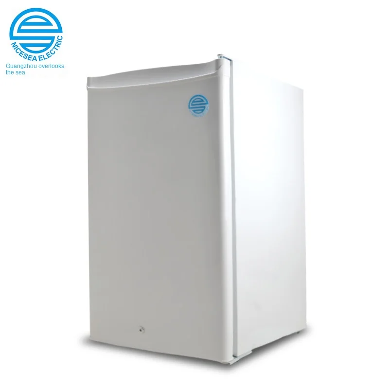 110V 60Hz Double-Temperature Mechanical Temperature Control Marine Ship Refrigerator 105L Single Door Auto-Defrost