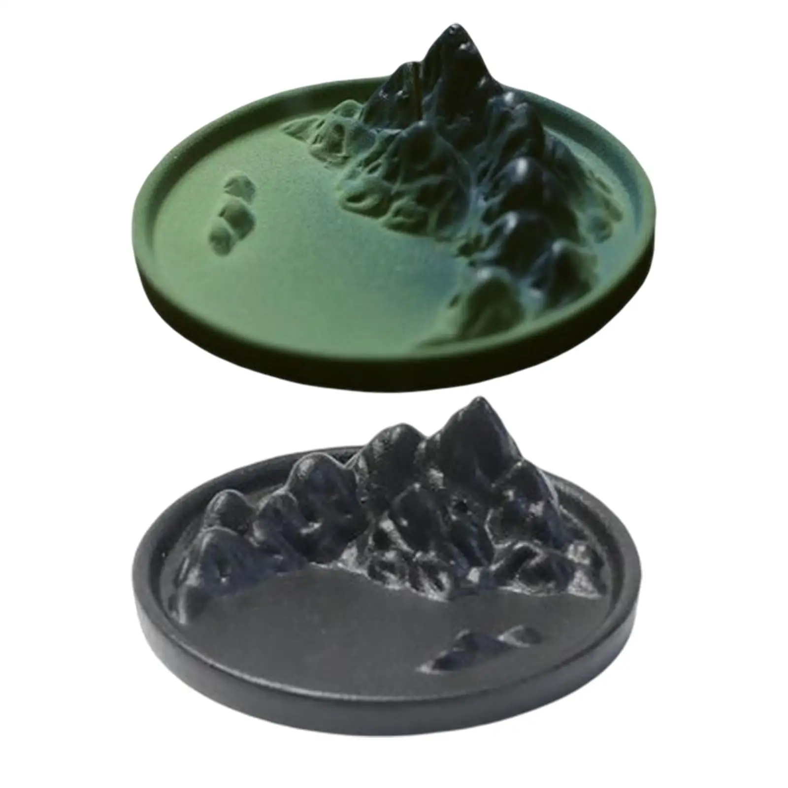 Incense Holder Incense Ash Absorber Exquisite Ceramic Incense Plate for Sticks Yoga Room Tea House Home Decor Bedroom
