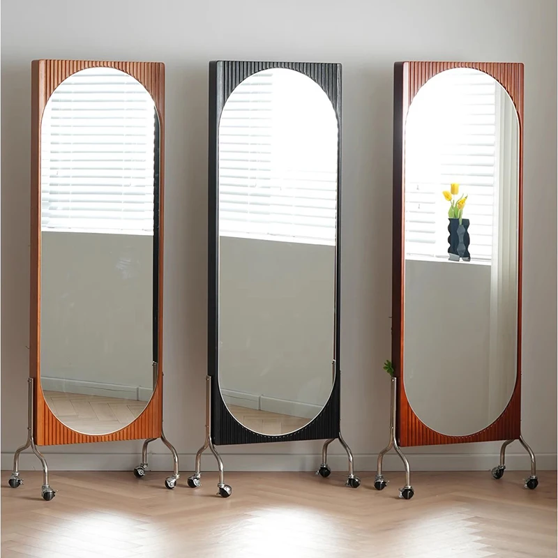 

Large Aesthetic Decorative Mirrors Nordic Vintage Children Nursery Cute Long Makeup Mirror Shower Miroir Mural House Decorations