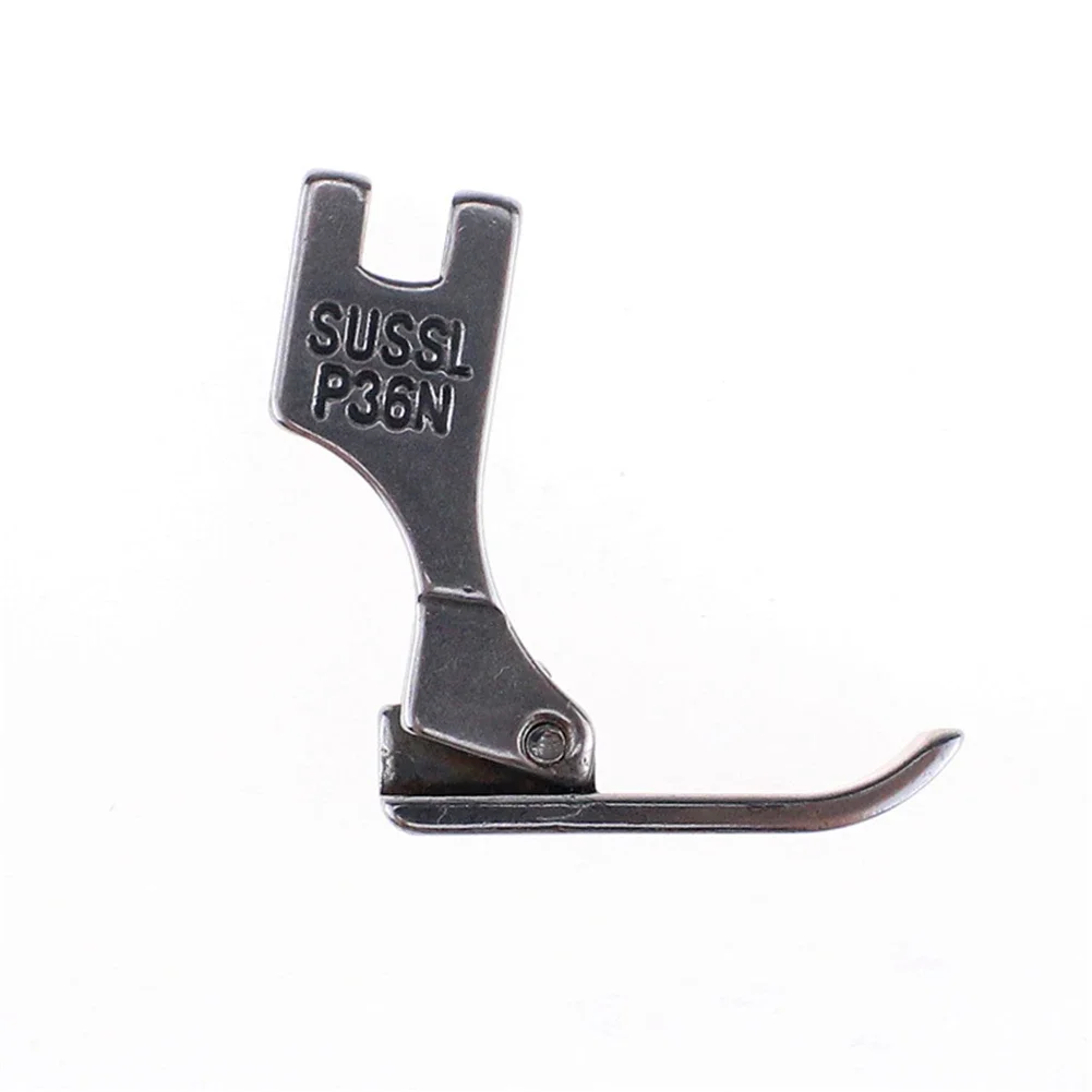 Exquisitely Made High Quality Steel 2Pcs 3*0.5*3.1cm Flat Turn Zip Foot Industrial Sewing Machine P Ln Zip Foot