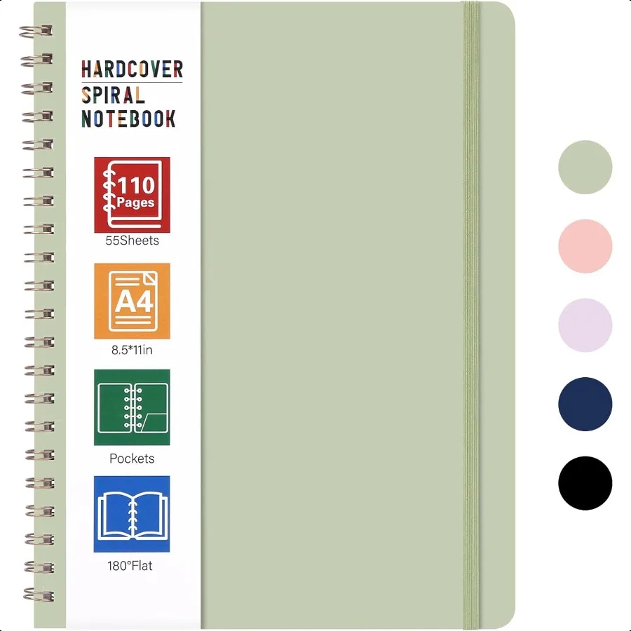 Spiral Notebook 8.5… - image