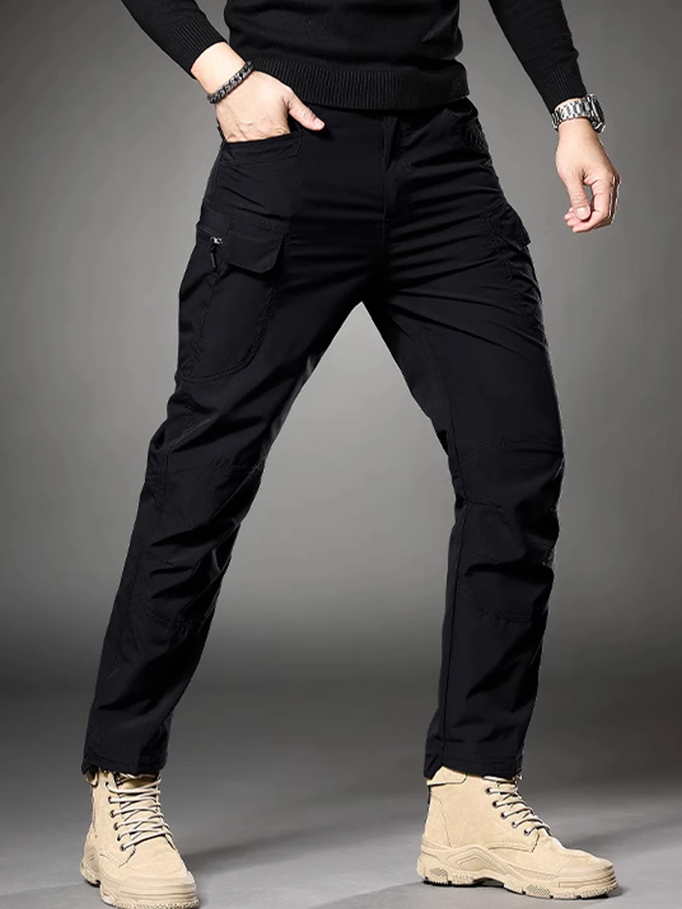 

Модные рабочие брюки, подходящие для путешествий на открытом воздухе, свободного кроя, длинные брюки для занятий спортом на открытом воздухе, летние водонепроницаемые брюки, альпинизма и