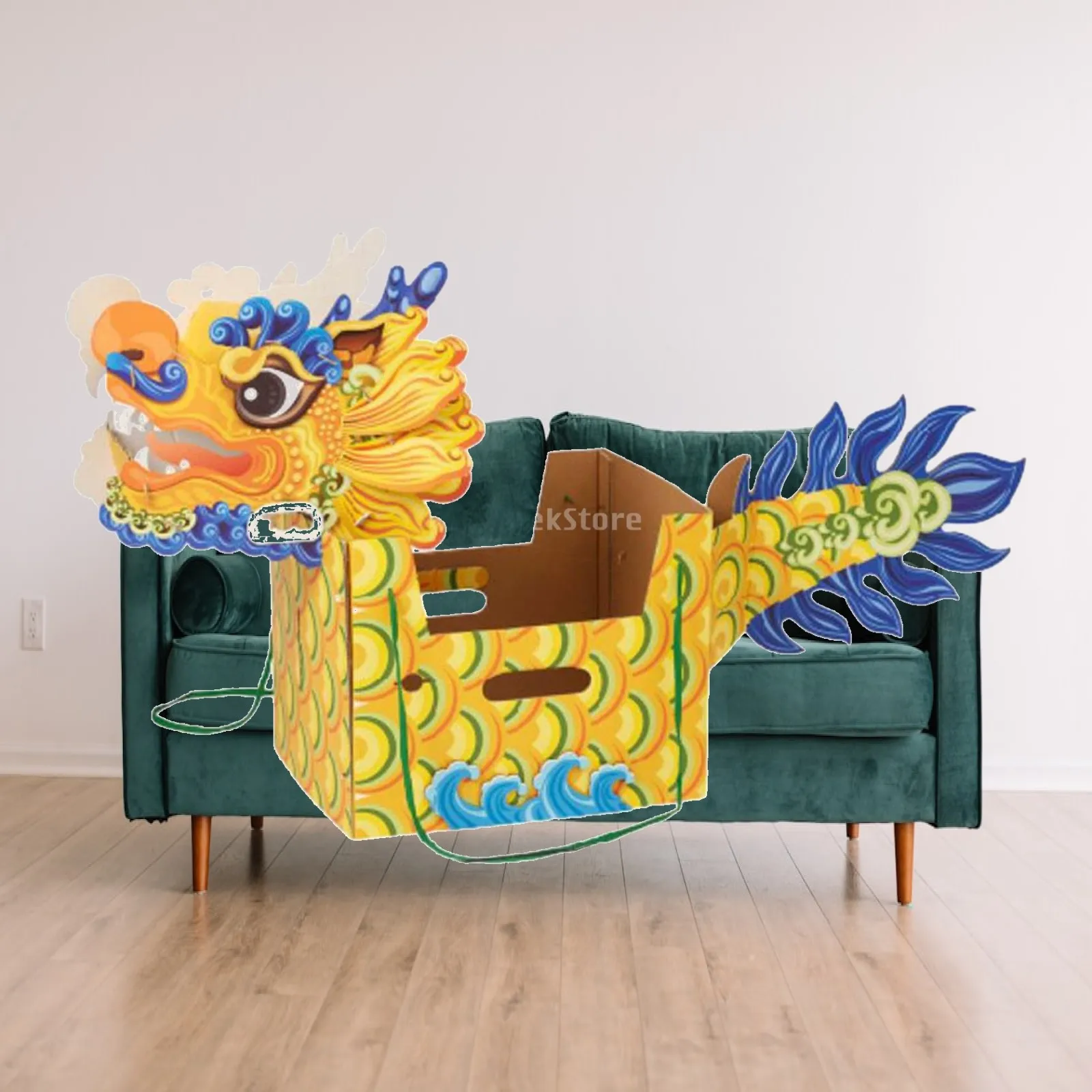 chinese-paper-kite-toy-3d-dragon-boat-for-chinese-new-year
