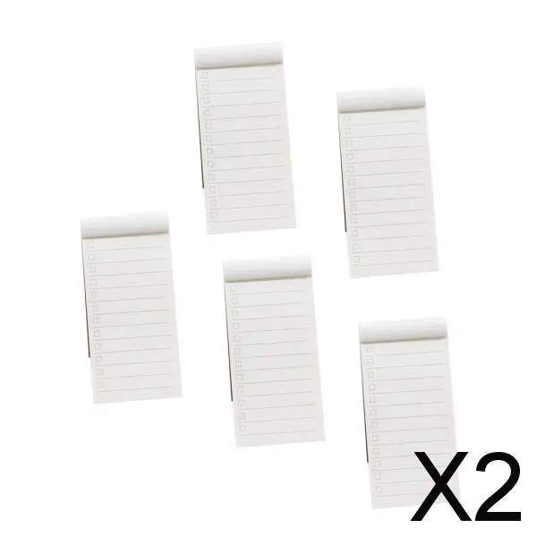 TODO-Sticky Note Pads, Memo Pad, Bookmark Paper Stickers, Notepad Papelaria, 2x5Pcs