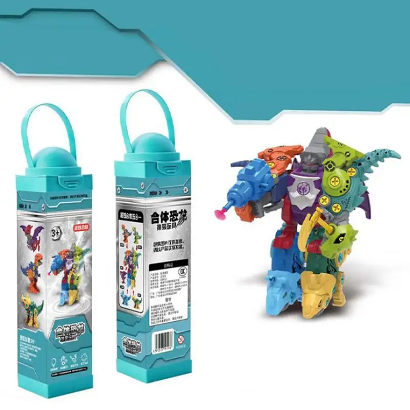 Ensemble de jeu d'assemblage de dinosaures pour enfants, jouets de construction de dinosaures, Take Note