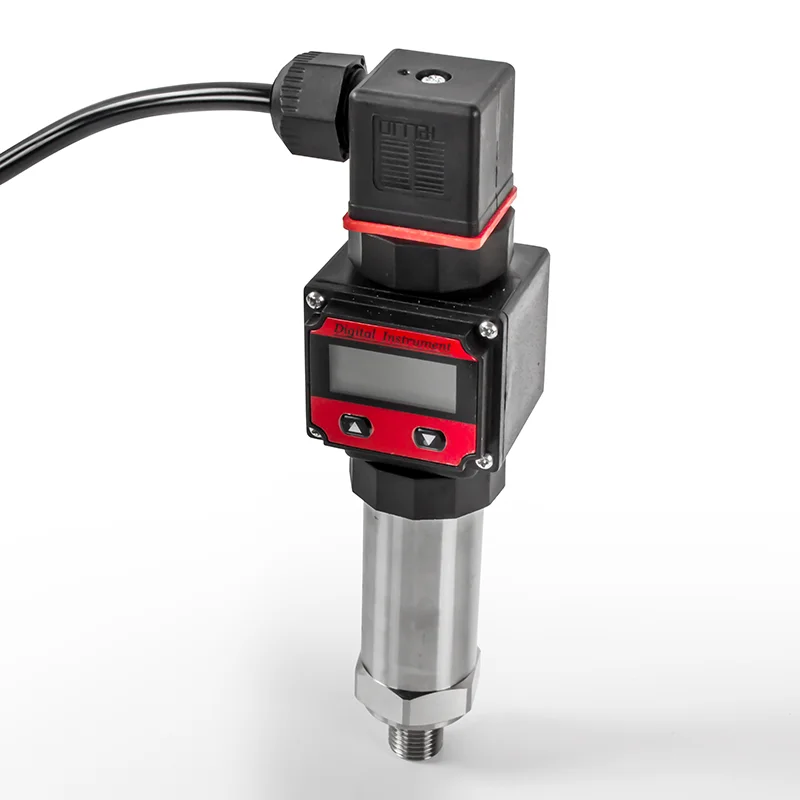 Pressure Transmitter Digital Display -1bar-0bar-600 bar 10bar Gauge 4-20mA RS485 M20*1.5 LCD Hersman Pressure Sensor