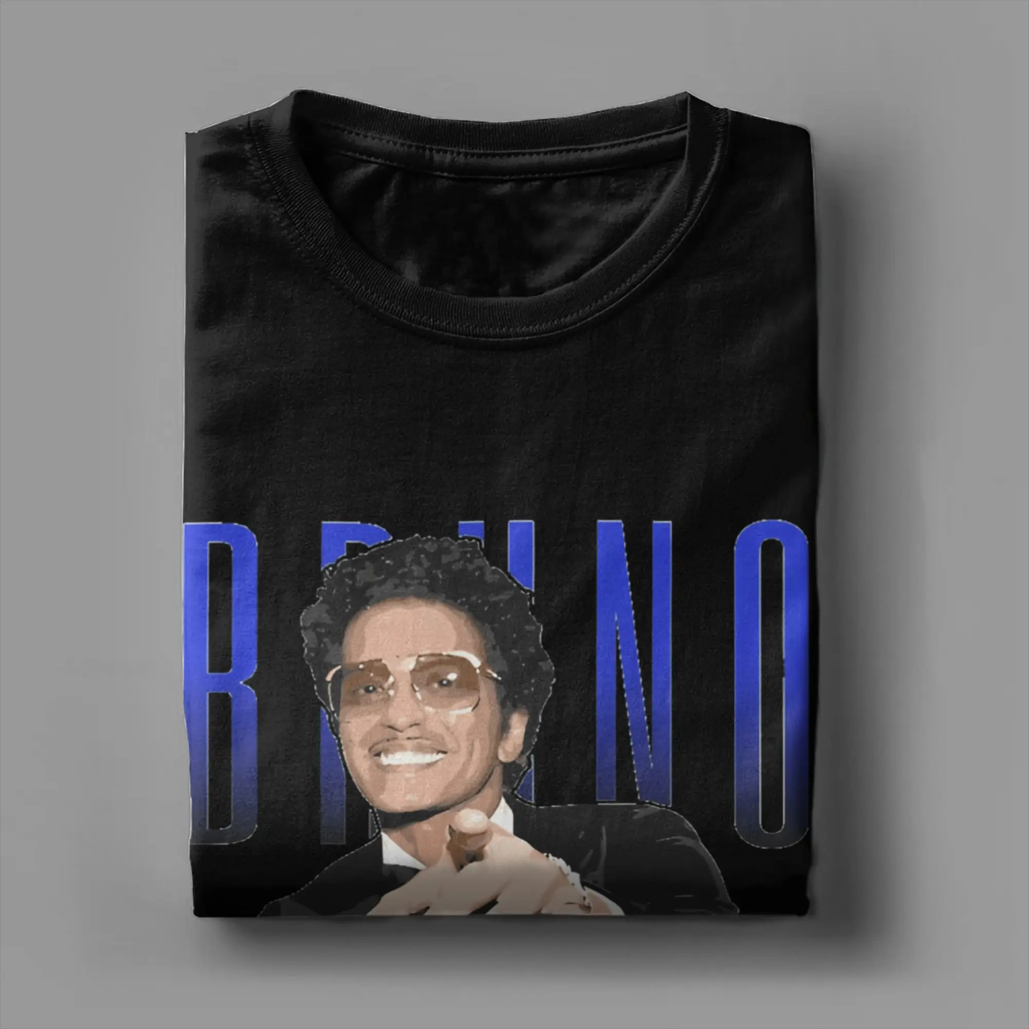 الرجال المغني برونو المريخ تي شيرت الملابس القطنية رهيبة قصيرة الأكمام Crewneck تيز تي شيرت مطبوع