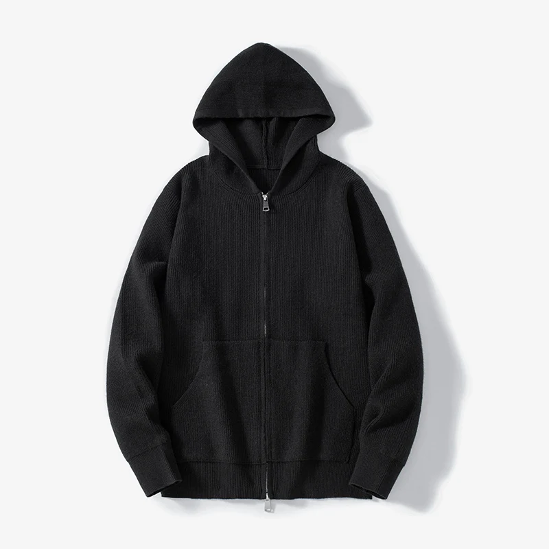 2026 Winter New Style Fashion Casual Men's Hooded Pullover Sweater