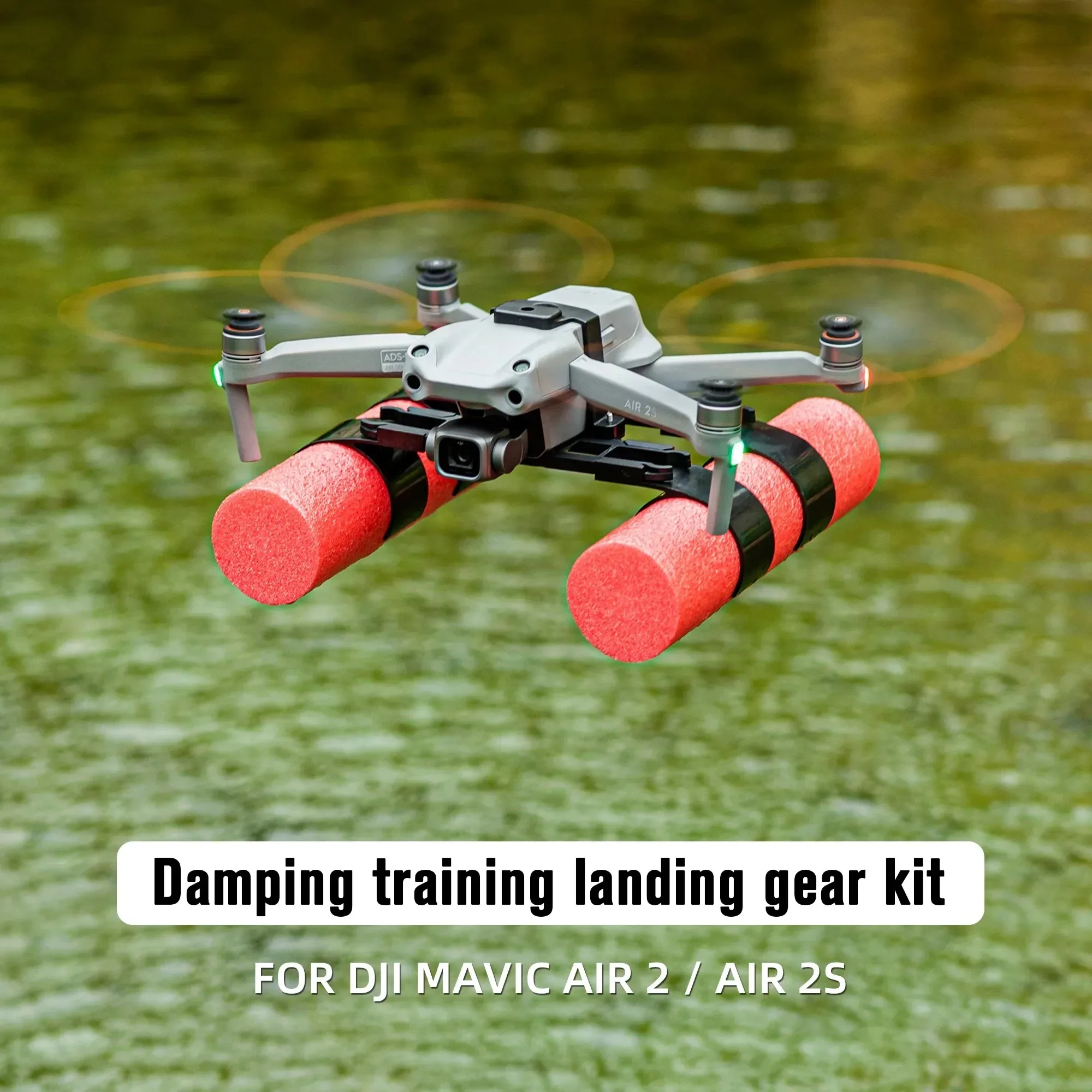 

STARTRC For DJI Air 2S Accessories Landing Gear Floating Kit Skid Buoyancy Stick Damping Training On Water for DJI Mavic Air 2