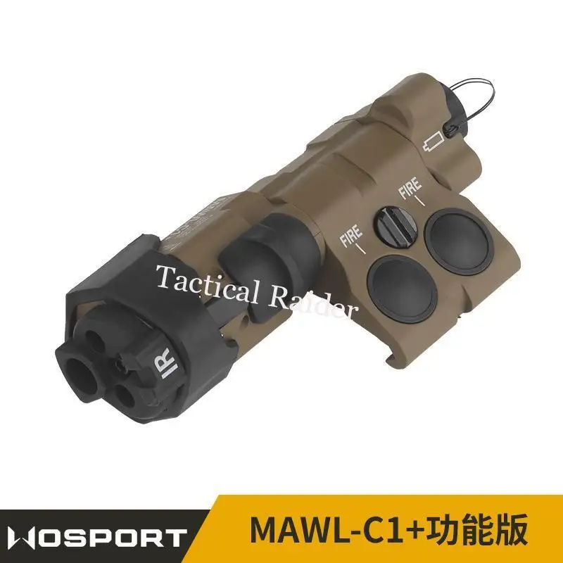MAWL-C1+ Iluminador láser táctico infrarrojo rojo verde y linterna - imagen 5