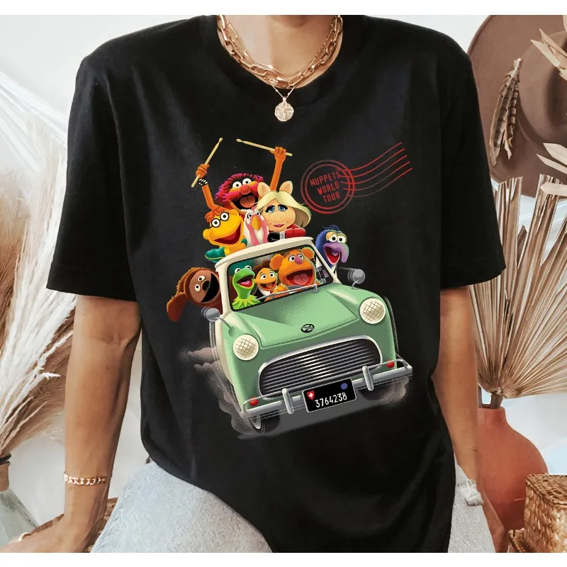 

Disney Muppets Babies Trip Group Shirt Kermit Gonzo Miss Piggy Animal Muppet Disney Family Matching Shirt Disneyland Outfits