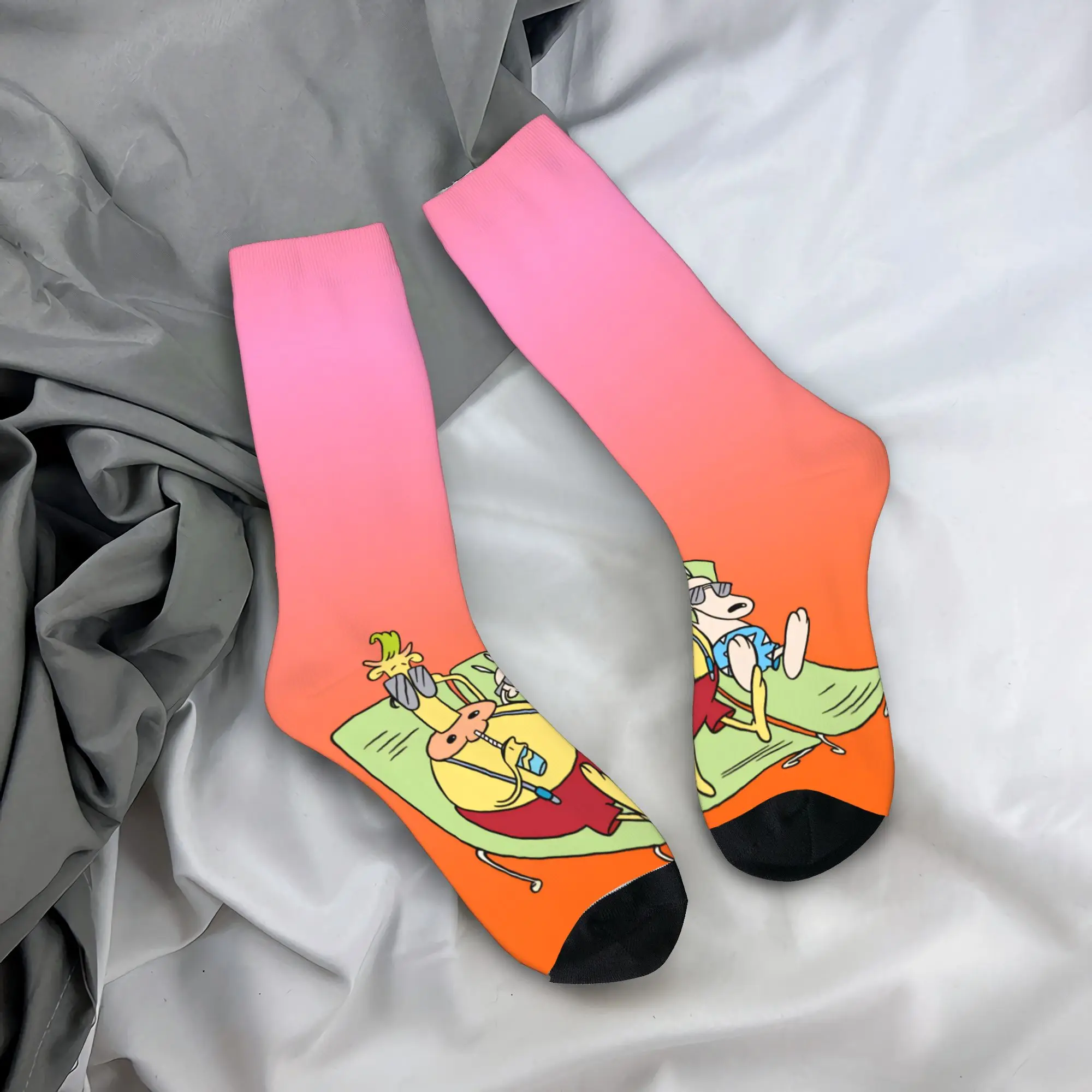 

Носки для пар Rockos Modern Life, противоскользящие теплые мягкие носки, осенние модные дизайнерские носки для активного отдыха