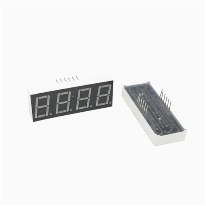 5PCS/Lot     0.36 inch 1/2/3/4 digit digital tube common negative/common positive red highlight digital display tube clock