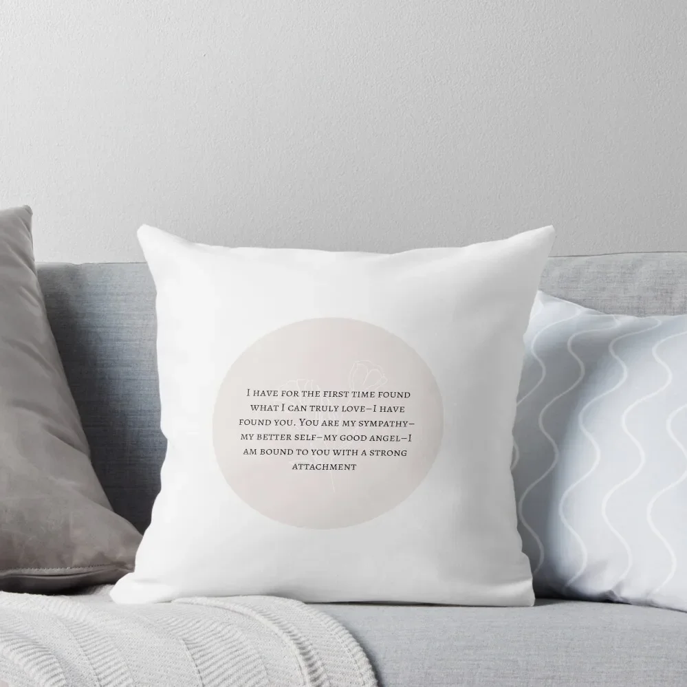 

Jane Eyre Quote - ‘I Have Found You’ Throw Pillow Sofa Cushions Cover christmas pillow case Luxury Pillow Cover