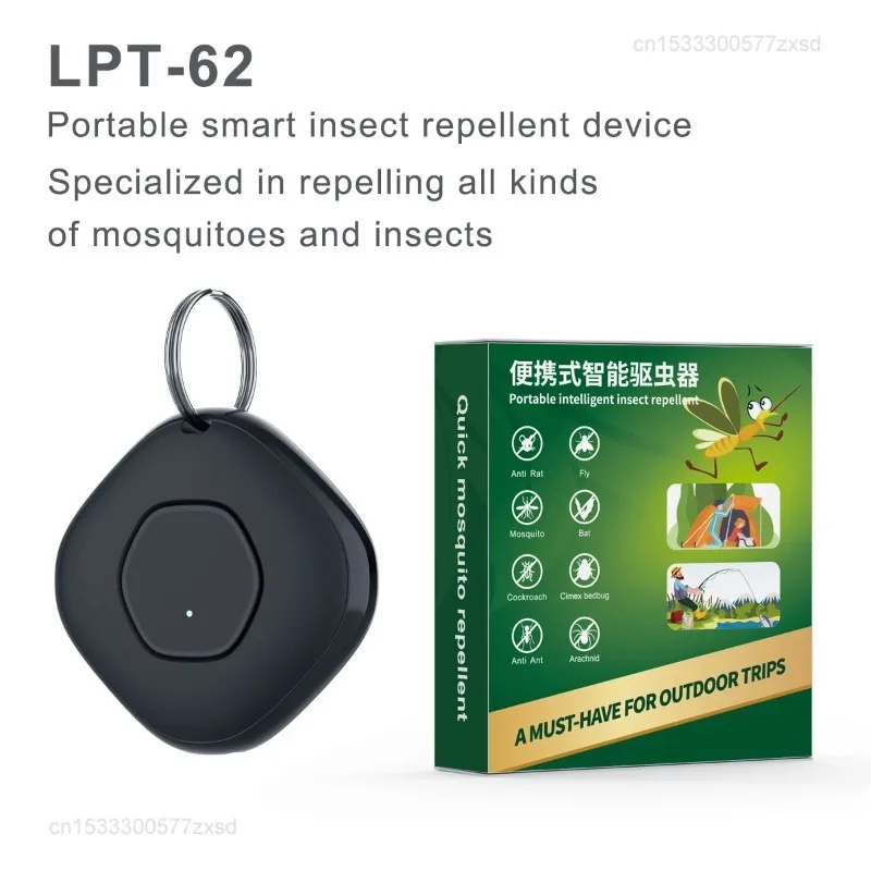 Ultrasonic Mosquito Repellent Pendant Electronic Mosquito Repellent for Essential Summer Pest Exterminato Pest Reject Repellent