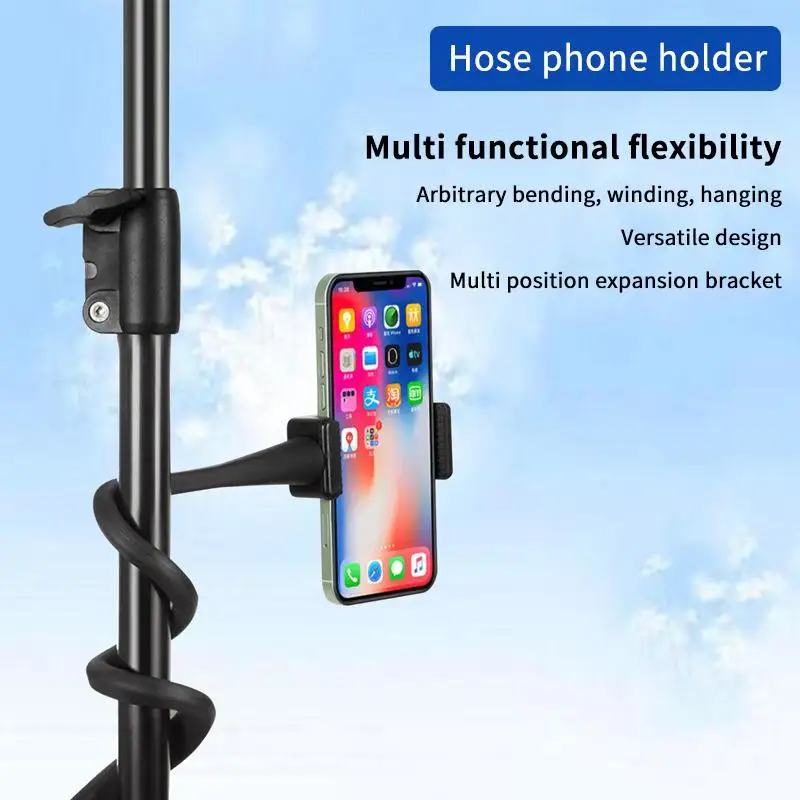 1Set Universal Baby Monitor Bed Bracket Multifunction Camera Holder 1/4 Screw Thread Flexible Clip Hose Camera Mount