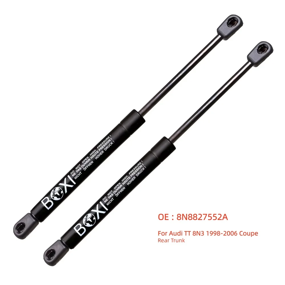 

BOXI 2Pcs Rear Trunk Gas Spring Shock Lift Strut Support Bar Rod 8N8827552A For Audi TT 8N3 1998-2006 Coupe Lift Struts
