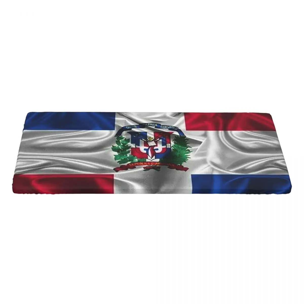 Dominican Republic Flag Custom Rectangular Tablecloth Oilproof Table Cover for Dining Events Table Cloth