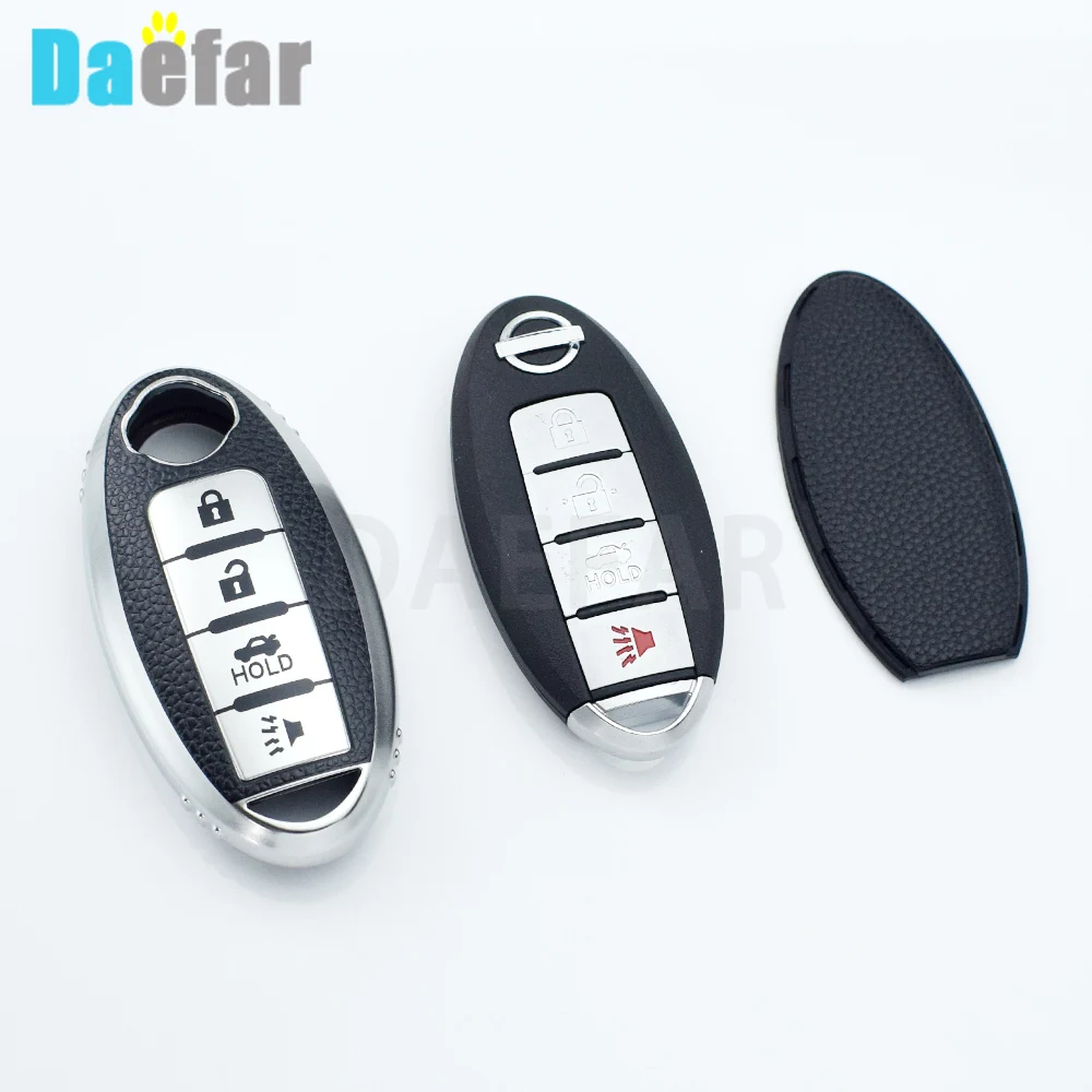 

For Nissan Leaf Micra Qashqai J11 J10 X Trail T32 Versa Note Patrol Key Fob Cover TPU Car Smart Key Case Cover Shell Accessories