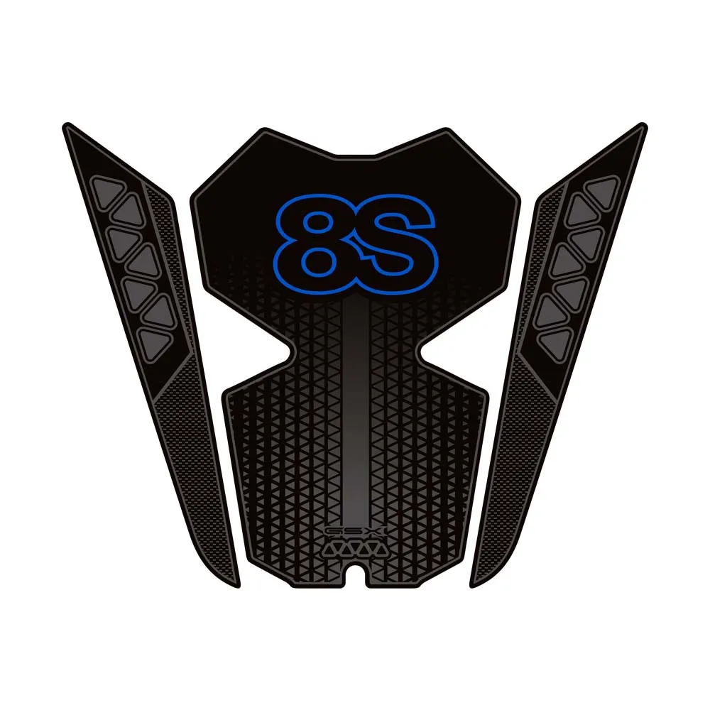 For Suzuki GSX-8S 2023-2024 Motorcycle Tank Knee Pad Grips Stickers Decals Protector Gas Fuel Oil Kit  GSX8S GSX 8S 800 - view 6