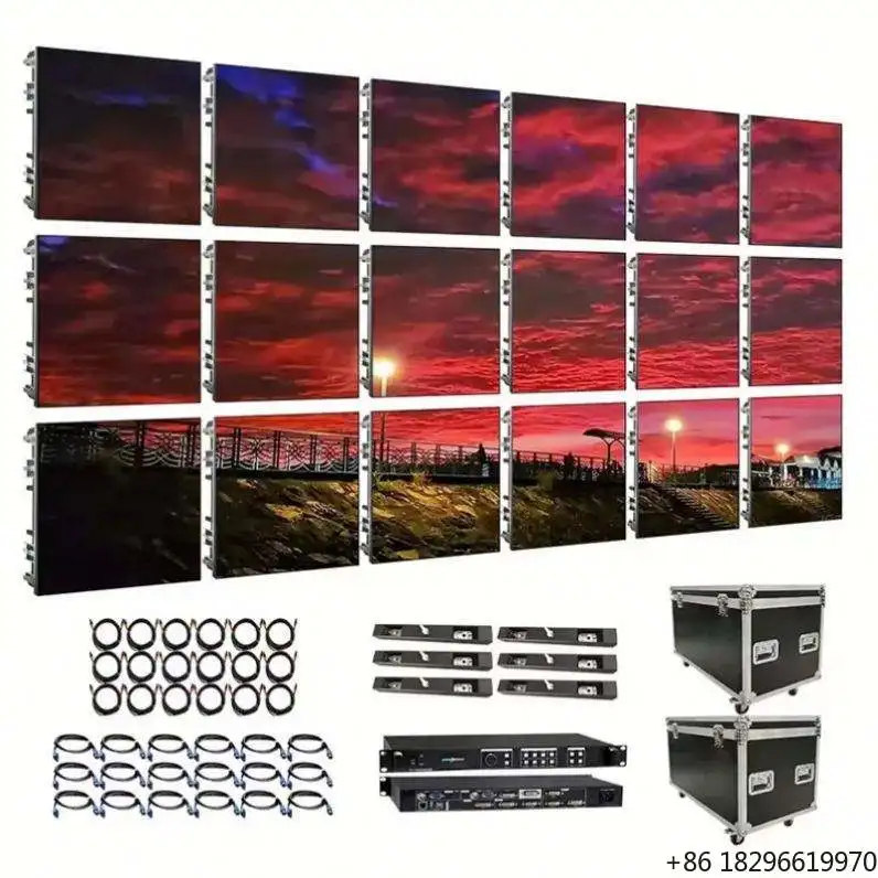 APP Control Waterproof Bendable LED Screen, Indoor Outdoor Advertising Display for Elevator & Retail