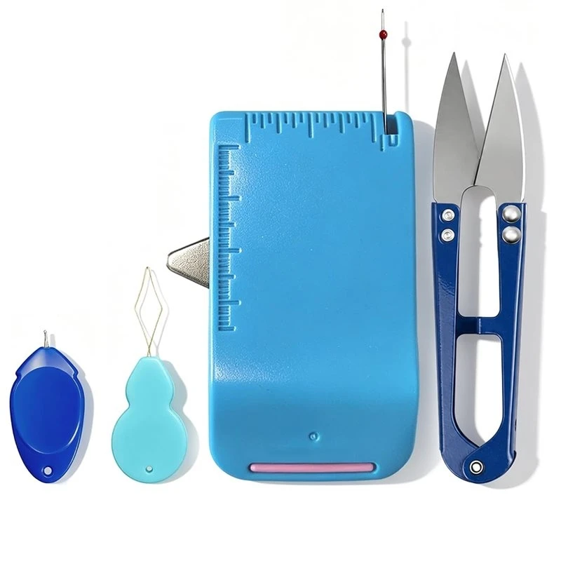X16A NEW-4Pcs Magnetic Seam Guide For Sewing Machine Built-In Ruler Scale Perfect For Beginners, Hobbyists And Seamstresses