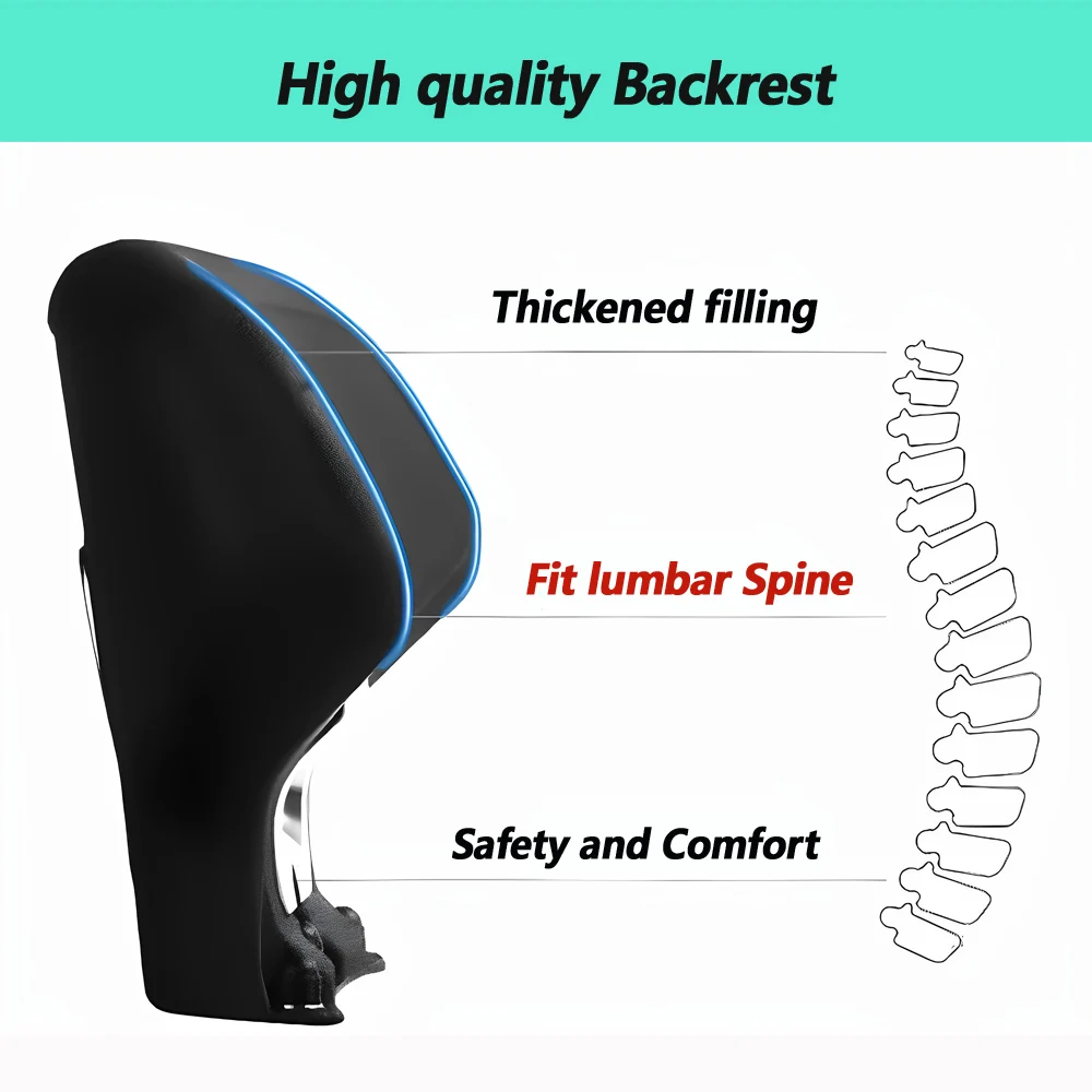 For Loncin VOGE Wing SR150R SR150 R Sport Backrest Modified Loncin SR150R High quality Rear Backrest Lumbar Support Accessories